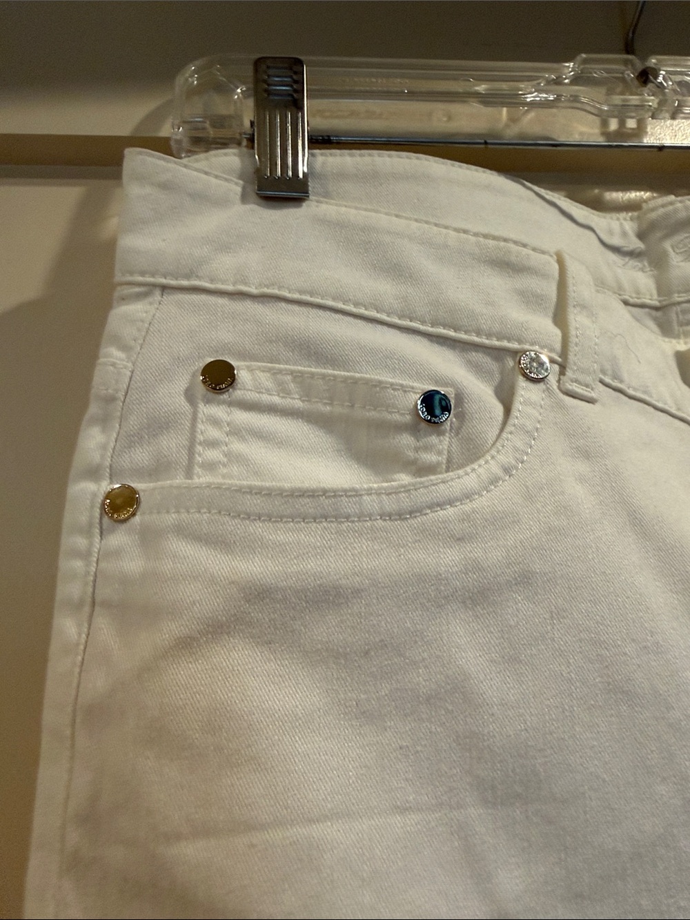Loro Piana white straight leg jean worn once - Picture 2 of 7